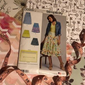 Two-Piece Skirt Pattern